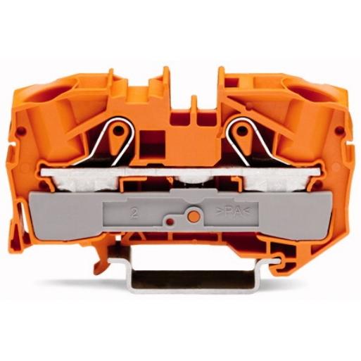 WAGO 2016-1202 RAILKLEM TOPJS 2DR 16(25F)MMOR afbeelding 2