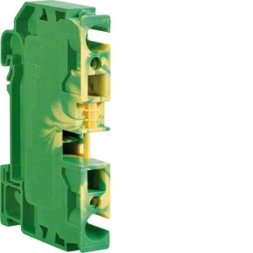 Hager Rijgklem 10mm² aarde, 57A/800V quickconnect KYB10E afbeelding 2