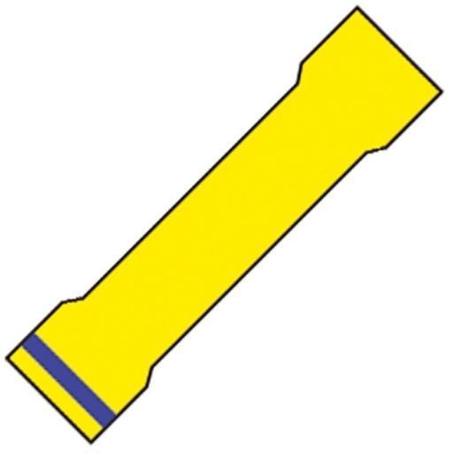 Reduceerstootverbinder geel geïsoleerde voor draad 2,5-6,0 mm2 25 stuks 100745 Klemko afbeelding 2