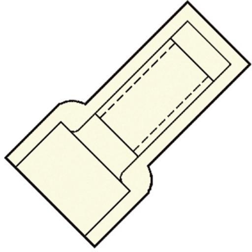 Nylon Geïsoleerde eindverbinder D=5mm binnenmaat afbeelding 2