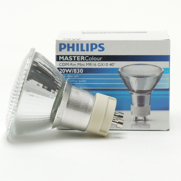 PHILIPS CDMRMIN20W40UPG METAALHALOGEEN 20W/830GX10 afbeelding 2