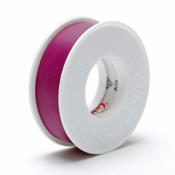 Coroplast 302 isolatietape 15mm violet 10m afbeelding 2