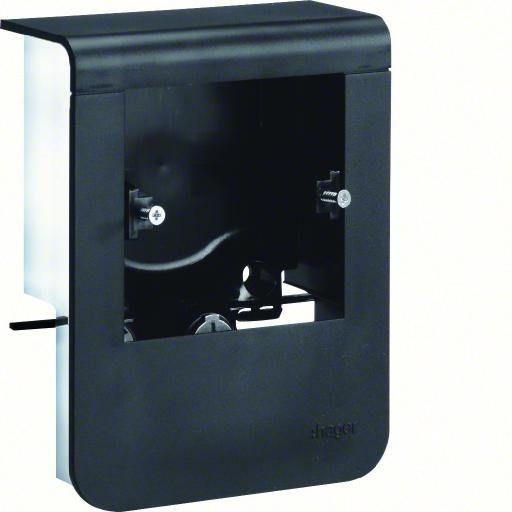 Outlet universeel SL 80mm RAL9011 zwart afbeelding 2