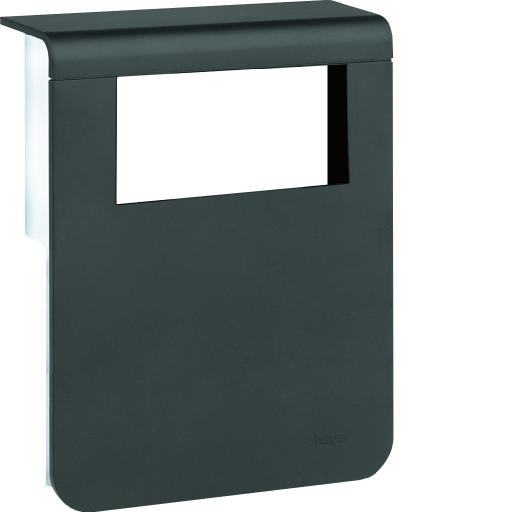 Outlet afdekkap SL 115mm RAL9011 zwart afbeelding 2