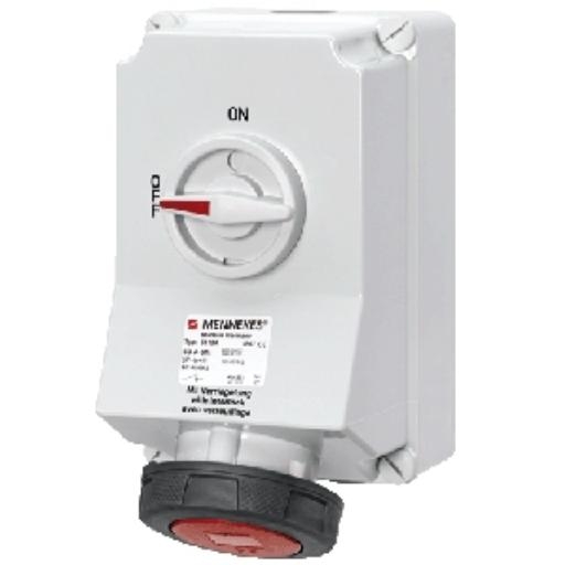 MENNEKES CEE 5113A WCD 63A 5P OPB 400V VERG 6H afbeelding 2