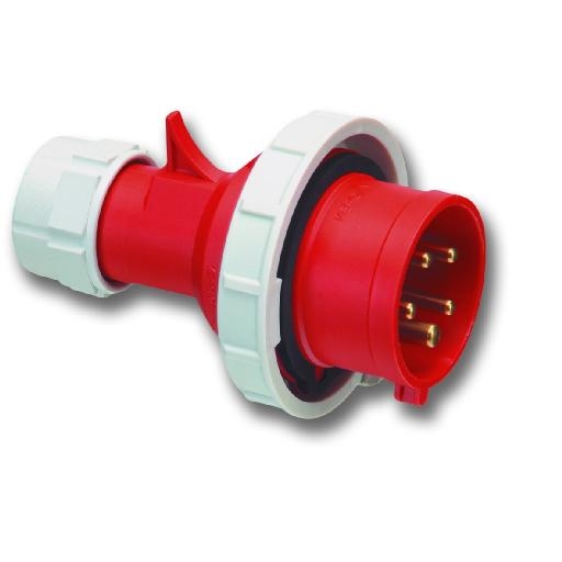 PCE 0242-3V stekker 32A 4P 3H TWIST IP67 afbeelding 2