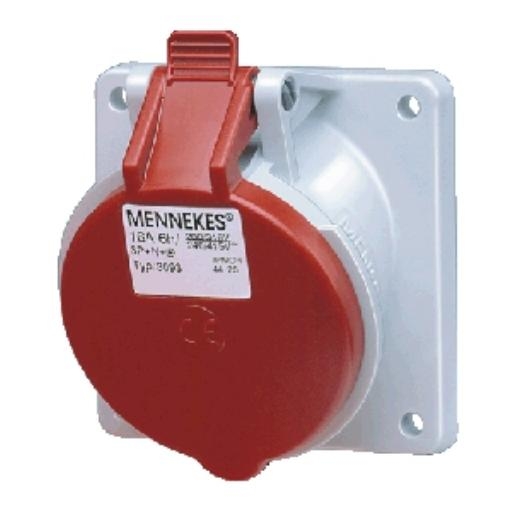 MENNEKES CEE 3171 WCD INB 32A5P 6H 400V TWIN afbeelding 2