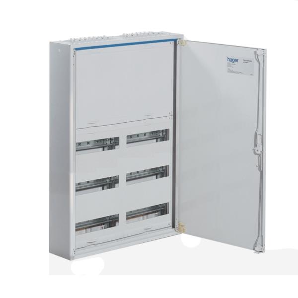 Hager Verdeler 550x800x161mm 72 modulen IP44 wit FWQ52N afbeelding 2