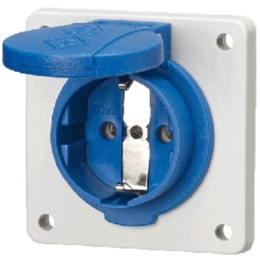 MENNEKES CEE 11011F WCD RA INB 230V BLAUW IP54 afbeelding 2