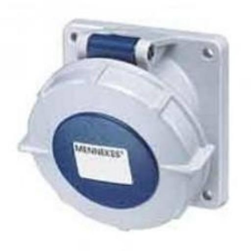 MENNEKES CEE 905 WCD 16A 3P INB 230V6H 85X85 afbeelding 2