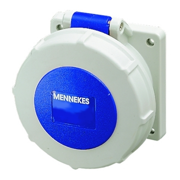 MENNEKES CEE 227A INB. WANDCONTACTDOOS 16A 5P 9H afbeelding 2