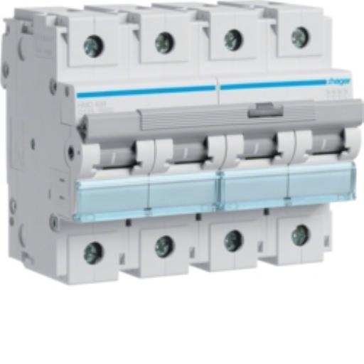 Hager Installatieautomaat 4-P D125A 15kA HMD499 afbeelding 2