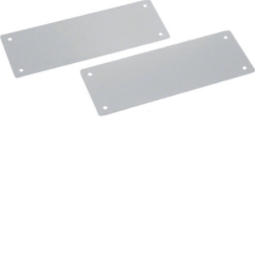 Hager Zijwand voor sokkel 400x100mm IP41 zwart FZ911WS afbeelding 2