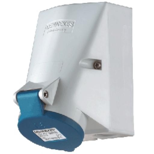 MENNEKES CEE 21075 WANDCONTACTDOOS 16A 3P 6H230V afbeelding 2