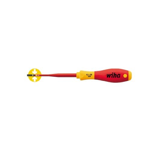 Sleufkopschroevendraaier SoftFinish 6,5 x 150 1000V electric slimFix 3201 35392 Wiha afbeelding 2