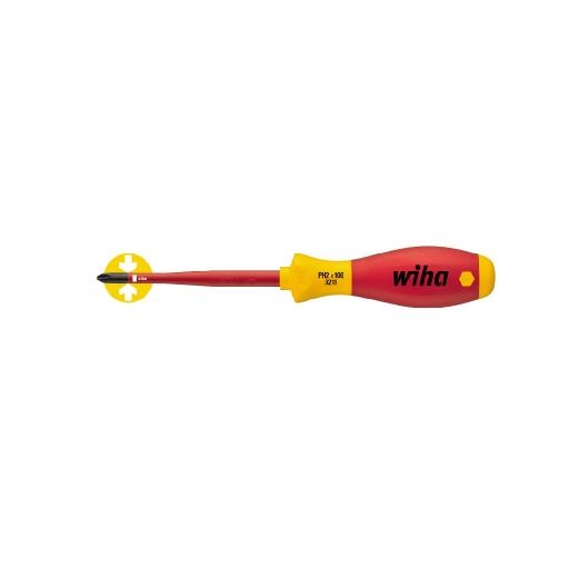 Phillips schroevendraaier SoftFinish electric slimFix 3211 PH1 x 80 Wiha afbeelding 2