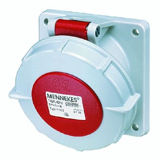 MENNEKES CEE 1103 INB. WCD 16A 5P 6H 400V IP67 S afbeelding 2