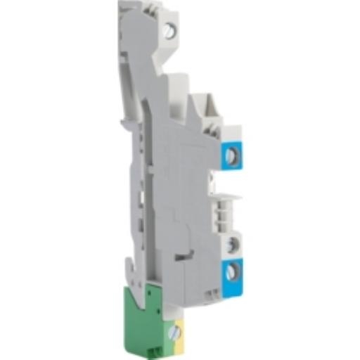 Hager Rijgklem 3-voudig F/F/PE, 4 mm², schroef KXA04I2 afbeelding 2