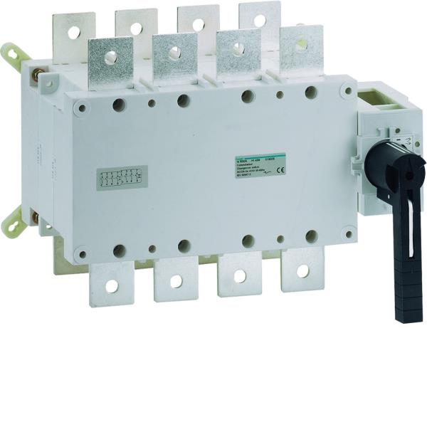 Hager Omschakelaar 4-P 630A blokvorm HI458 afbeelding 2