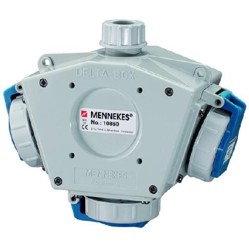 MENNEKES CEE 10860 DELTABOX 3XWCD16A IP68 afbeelding 2