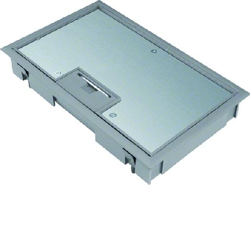 Hager Scharnierdeksel E04 147x247mm grijs 5mm afdekking KDE04057011 afbeelding 2