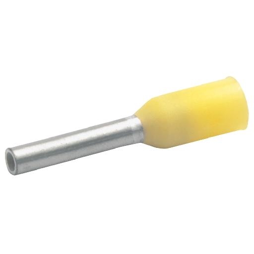 KLAUKE 167/6 ADEREINDHULS 0.25MM2 GE L=6 afbeelding 2