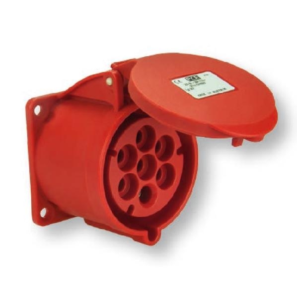 PCE 327-6V CEE INBOUW WANDCONTACTDOOS REC afbeelding 2