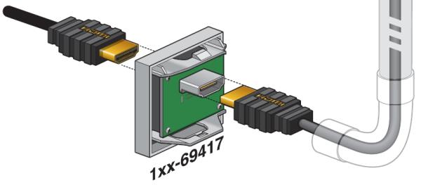 AANSL HDMI-HDMI CREAM (100-69417) afbeelding 2