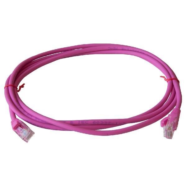 GRAYLE PATCH UTP C5E RZ 2M CAT KABEL C5E ROZE 2.0M afbeelding 2