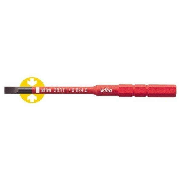 Sleufkop 2,5 x 75 1000V 34578 2831-10 Electric slimBit Wiha