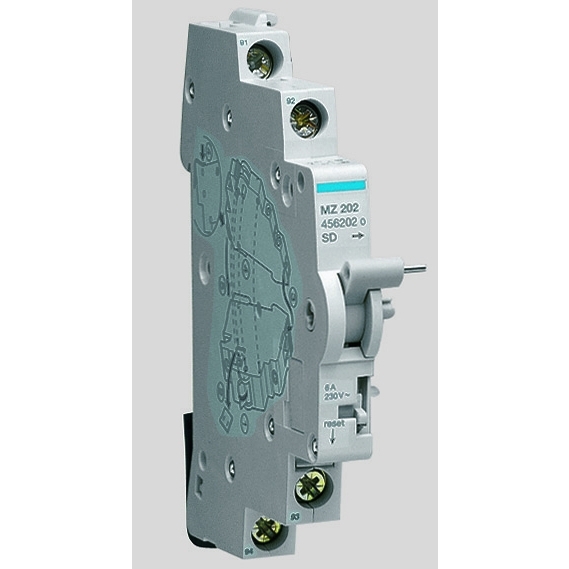 Hager Foutsignaalcontact 1NO+1NC SD 240VAC/6A MZ202 afbeelding 2