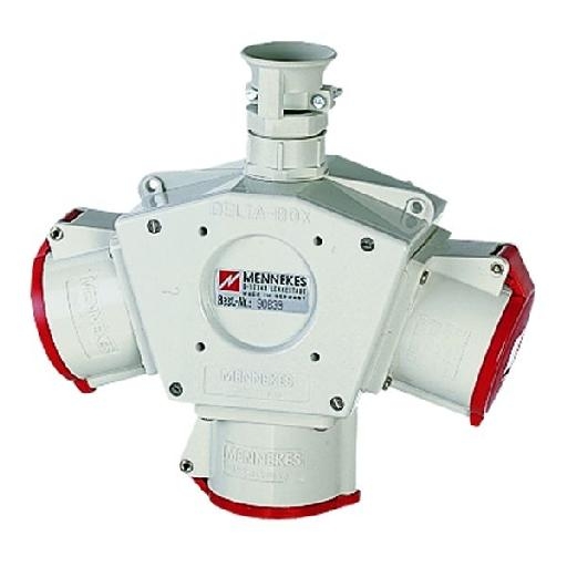 MENNEKES CEE 90839 VERDEELBOX 3X32A5P 400V IP44 afbeelding 2