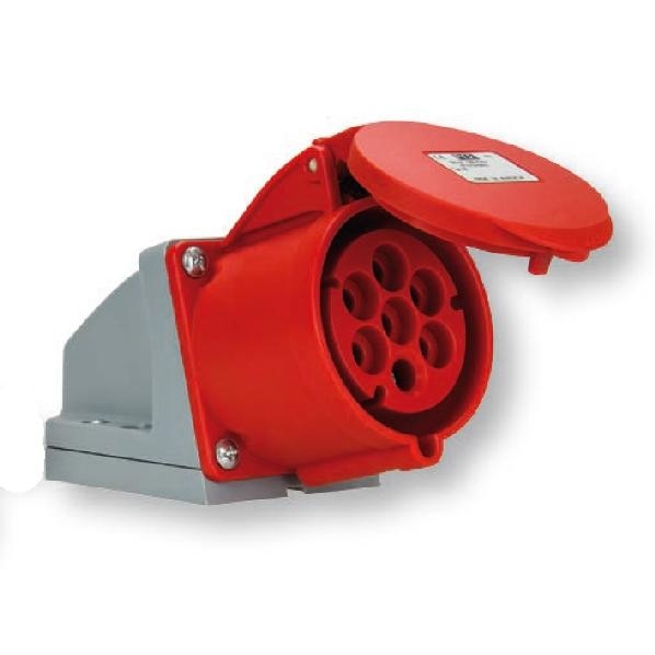 PCE 117-9V CEE OPBOUW WANDCONTACTDOOS 16A afbeelding 2