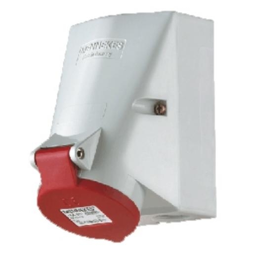 MENNEKES CEE 421 WCD 32A 4P 6H 400V IP44 TWINCO afbeelding 2