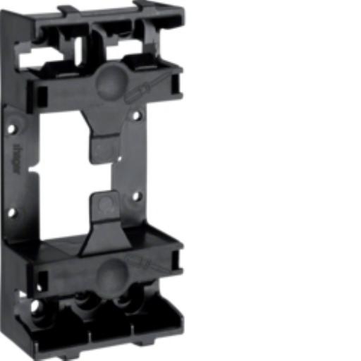 Montagehouder universeel BKIS 100mm RAL9011 zwart afbeelding 2