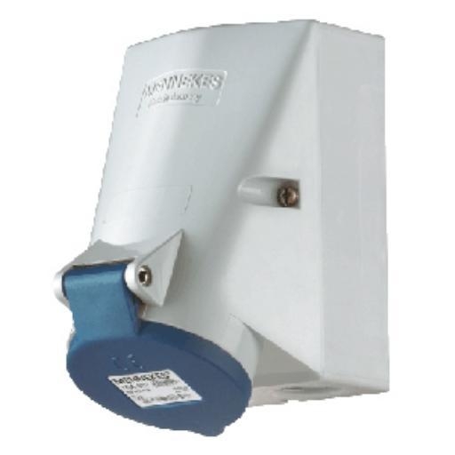 MENNEKES CEE 420 WCD 32A 3P 6H 230V IP44 TWINCO afbeelding 2