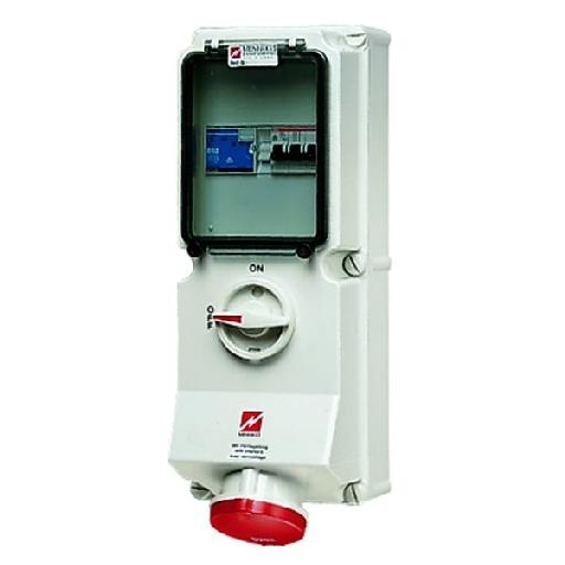 MENNEKES CEE 7235 WCD 63A5P 6H400V IP44 DUO VV A afbeelding 2