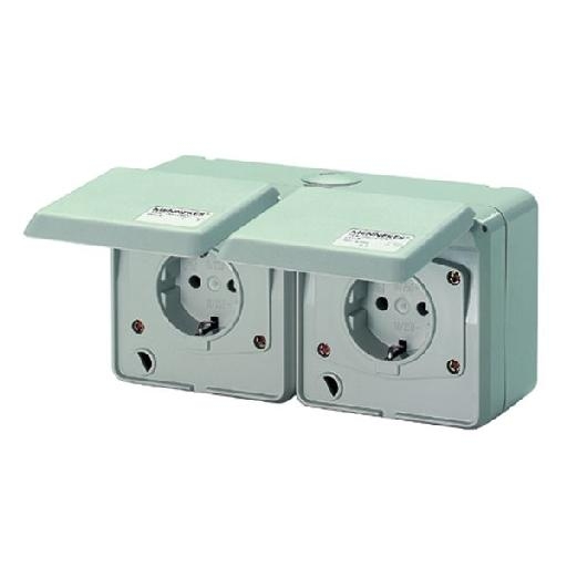 MENNEKES CEE 4235 WANDCONTACTDOOS CEPEX 2 VOUDIG afbeelding 2