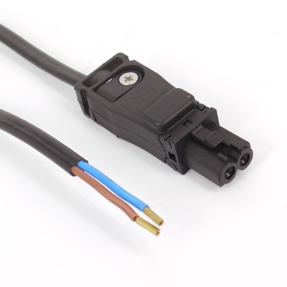 Lumiparts 5.03.0494 Aansluitsn 2X0.5 0.3M Fem Zw afbeelding 2