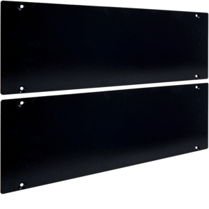 Hager Zijwand voor sokkel 600x200mm IP41 zwart FZ941XS afbeelding 2