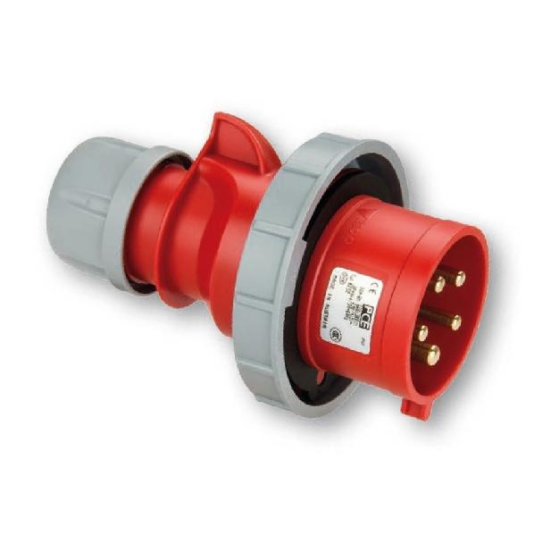 PCE 0132-10V CEE STEKKER 16A 3P 10H IP67 TW afbeelding 2