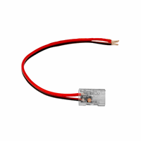Led strip powerconnector 8mm met 15cm draad IP20 127-438