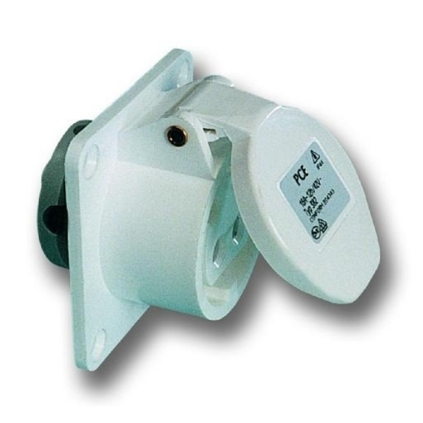 PCE 382-10V CEE INBOUW WANDCONTACTDOOS REC afbeelding 2