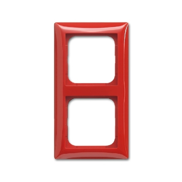 Busch-jaeger Afdekraam 2-voudig rood SI-B 1722 917 (2CKA001725A1559) afbeelding 2