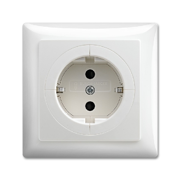 Busch-jaeger Stopcontact ra inbouw 1-voudig kv obj SI-B 20 euab 914 (2CKA002011A6244) afbeelding 2