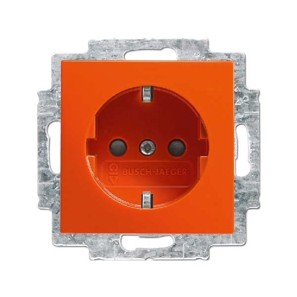 Busch-jaeger Stopcontact ra inbouw 1-voudig kv Centraalplaat or SI-B 20 eucb 14 914 (2CKA002013A5387) afbeelding 2