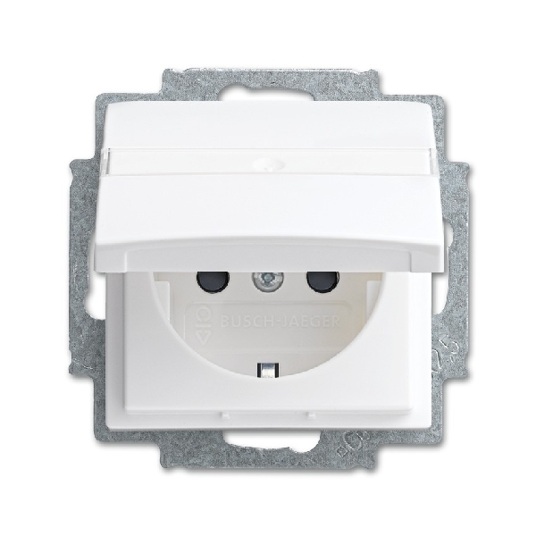 Wandcontactdoos met RA (type F) kv kd/txt cpl inb 20 EUKNB-914 afbeelding 2