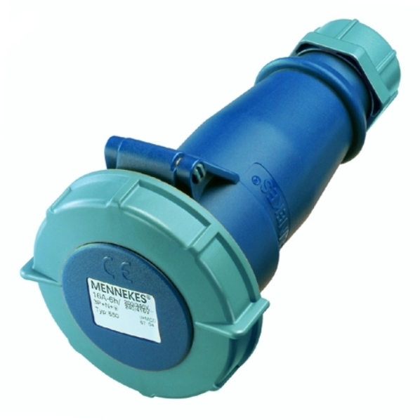 MENNEKES CEE 21521 KOPPELC.STOP 16A3P 6H230V IP67 afbeelding 2