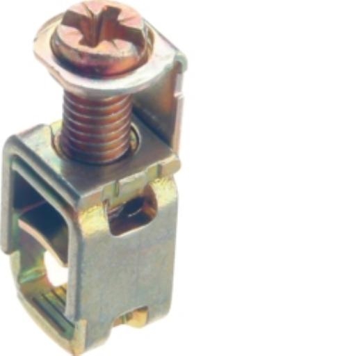 Aardingsklem universeel verchroomd afbeelding 2