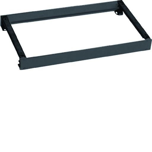 Hager Sokkel B600xH100xD400mm IP41 zwart FZ912WE afbeelding 2